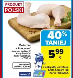 Carrefour Ćwiartka z kurczaka Carrefour oferta