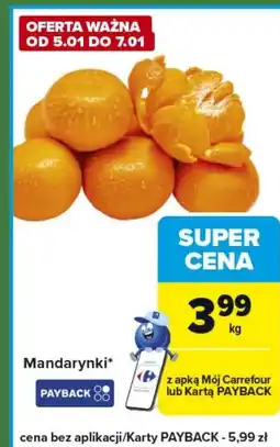 Carrefour Express Mandarynki Carrefour oferta
