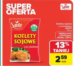 Carrefour Kotlety sojowe Sante oferta