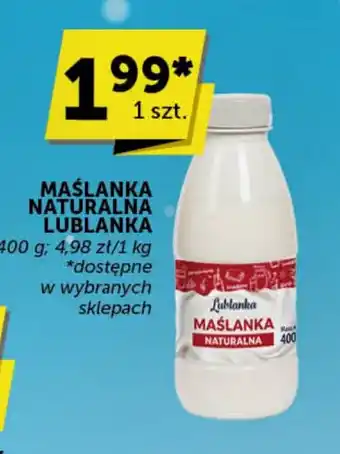 Maślanka Lublanka Naturalna