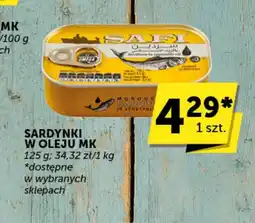 ABC MK Sardynki w oleju oferta