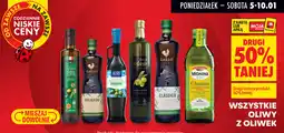 Biedronka Oliwy z oliwek (różne rodzaje, m.in. Gallo, Monini, Costa d'Oro, Eko Azeite, Terra Delyssa) oferta