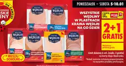 Biedronka Kraina Wędlin na co dzień - wędliny w plastrach (wszystkie rodzaje) oferta
