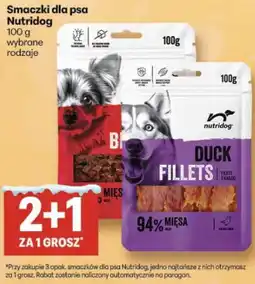 Delikatesy Centrum Nutridog Smaczki dla psa (różne rodzaje) oferta