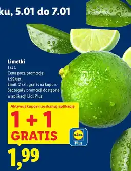 Lidl Limetka 1 szt oferta