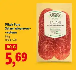 Lidl Salami wieprzowo-wołowe oferta