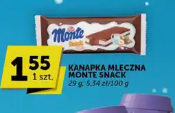 Groszek Kanapka mleczna Monte Snack oferta