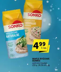 Groszek Wafle ryżowe Sonko oferta