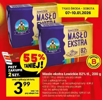 Masło Łowickie Extra 82% tł