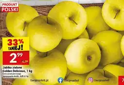Twój Market Jabłko zielone Golden Delicious oferta