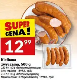 Twój Market Kiełbasa zwyczajna oferta