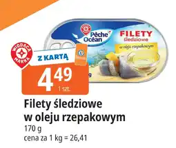 E.Leclerc Filety śledziowe w oleju rzepakowym Peche Ocean oferta