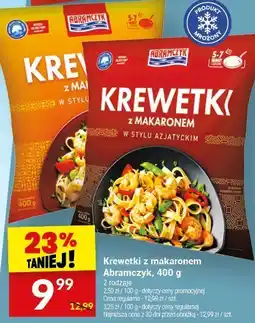 Twój Market Krewetki z makaronem Abramczyk oferta