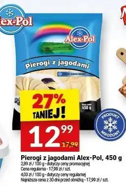 Twój Market Pierogi z jagodami Alex-Pol oferta