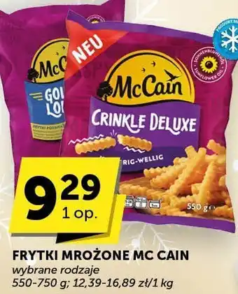 Mrożone frytki Hortex, wybrane rodzaje