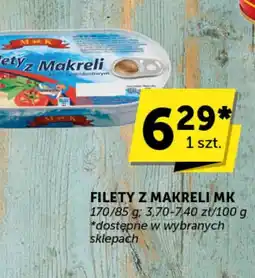 Groszek Filety z makreli MK oferta