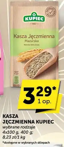 ABC Kasza jęczmienna Kupiec, wybrane rodzaje oferta