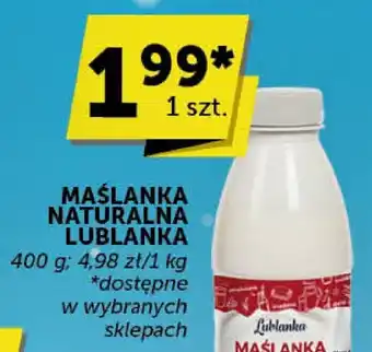 Maślanka naturalna Lublanka