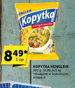 Groszek Kopytka Henglein oferta