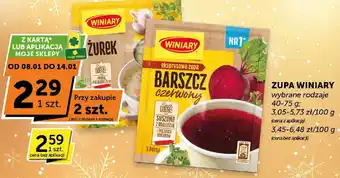 Zupa Winiary Barszcz Czerwony ekspresowa zupa