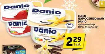 Serek homogenizowany Danio wybrane rodzaje