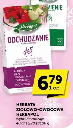 Groszek Herbata ziołowo-owocowa Herbapol Odchudzanie oferta