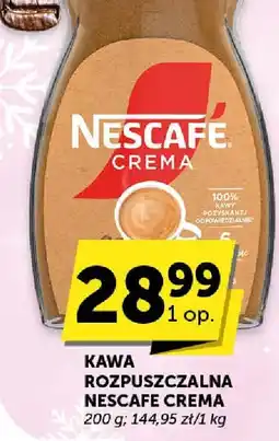 Euro Sklep Kawa rozpuszczalna Nescafe Crema oferta