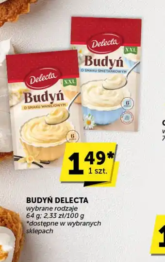 Groszek Budyń Delecta oferta