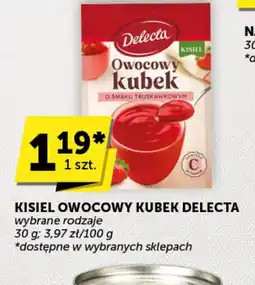 Groszek Delecta Kisiel Owocowy Kubek oferta