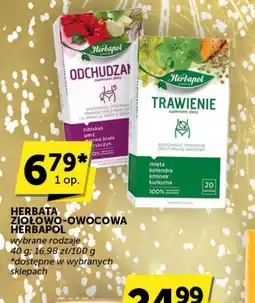 Groszek Herbata ziołowo-owocowa Herbapol oferta