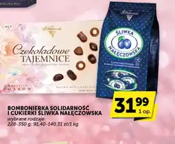Groszek Solidarność Bombonierka i Sliwka Nałęczowska oferta