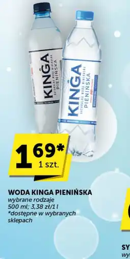 Groszek Kinga Woda Pienińska oferta