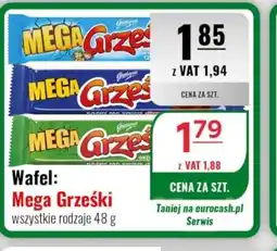 Eurocash Mega Grześki Wafel oferta
