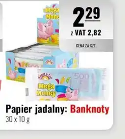 Eurocash Papier jadalny: Banknoty oferta