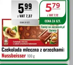 Eurocash Nussbeisser Czekolada mleczna z orzechami oferta