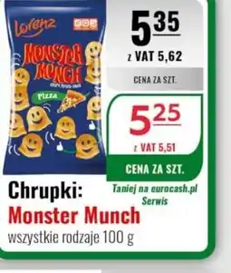 Eurocash Lorenz Chrupki Monster Munch oferta