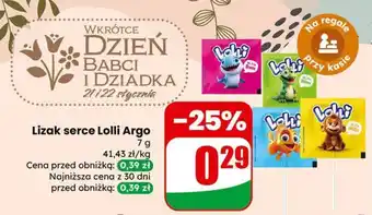 Dino Lizak serce Lolli Argo oferta