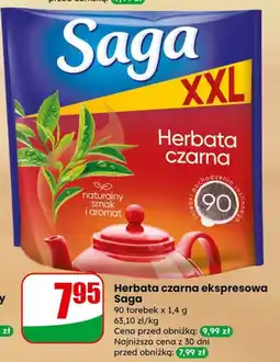 Dino Herbata czarna ekspresowa Saga oferta