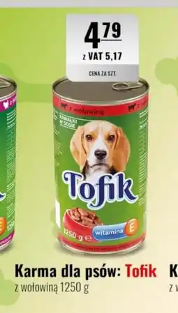Eurocash Tofik karma dla psów oferta