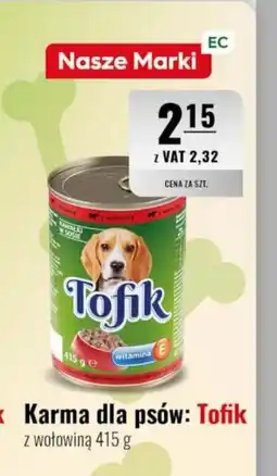 Eurocash Tofik Karma dla psów oferta