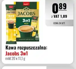 Eurocash Kawa rozpuszczalna Jacobs 3w1 oferta