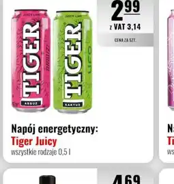 Eurocash Napój energetyczny Tiger Juicy oferta