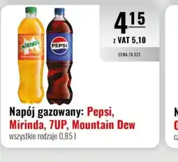 Eurocash Napój gazowany Pepsi, Mirinda, 7UP, Mountain Dew oferta