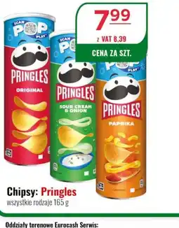 Eurocash Chipsy Pringles oferta