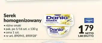 Danio serek homogenizowany