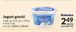 Makro Bakoma Jogurt grecki oferta