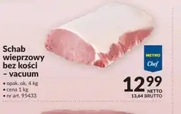 Makro METRO Chef Schab wieprzowy bez kości oferta