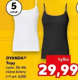 Kaufland OYANDA Topy oferta