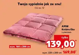 Kaufland AMW Kołdra Eko z pierzem (wym. 160 x 200 cm) oferta