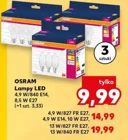 Kaufland OSRAM Lampy LED (3 sztuki) oferta